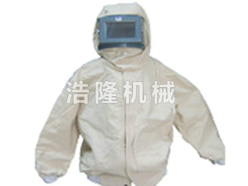 连体帆布防护服