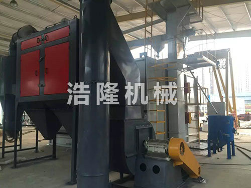 抛丸除尘系统实景图